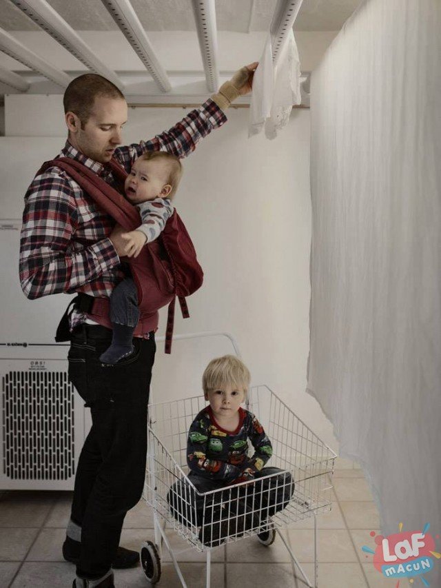 Doğum İznini Babaların Kullandığı Ülke İsveç'ten Fotoğraflar
