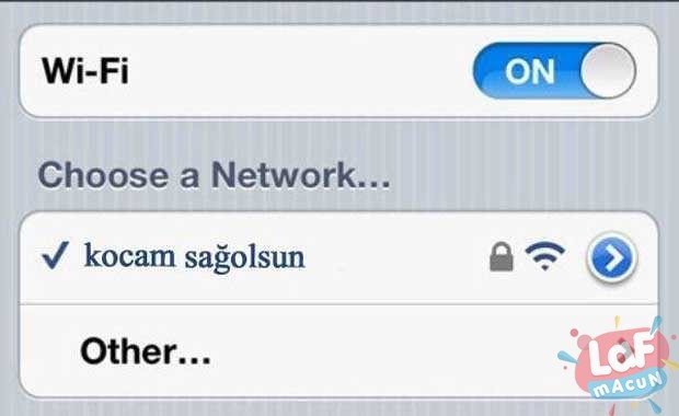 Türkiye'de Kullanılan En İlginç Wi-Fi İsimleri