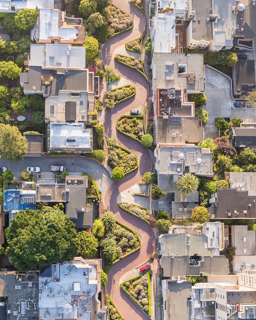 Lombard Street, San Francisco, Amerika Birleşik Devletleri