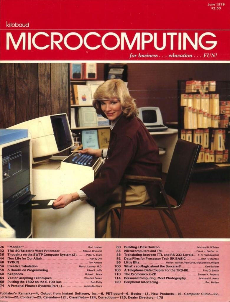 80'li Yıllarda Bilgisayar Konseptli Dergi Kapakları