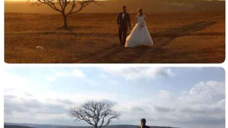 Afrin Şehidinin Eşinin Çektirdiği Ağlatan Düğün Fotoğrafları