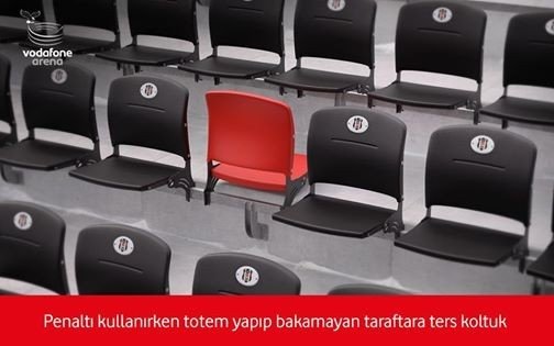 Beşiktaş Vodafone Arena Totem Koltuğu
