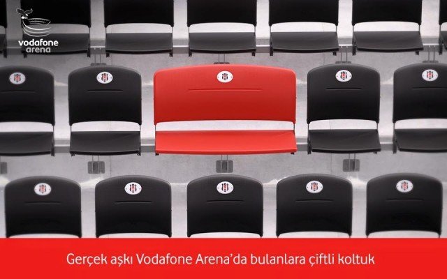 Beşiktaş Vodafone Arena Aşıklar Koltuğu