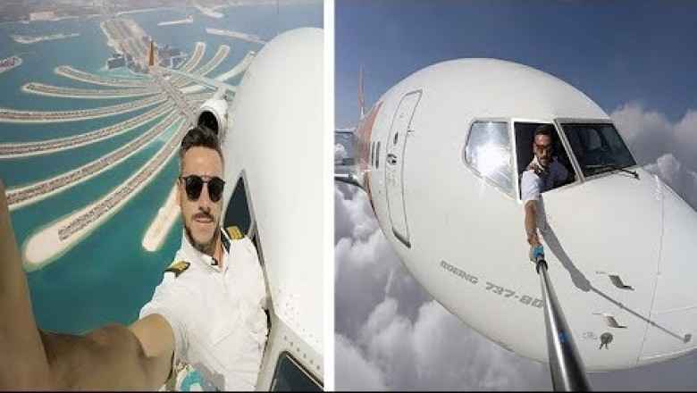 Bir Pilotun Uçuş Sırasında Çektiği Sosyal Medyayı Sallayan Fotoğraflar