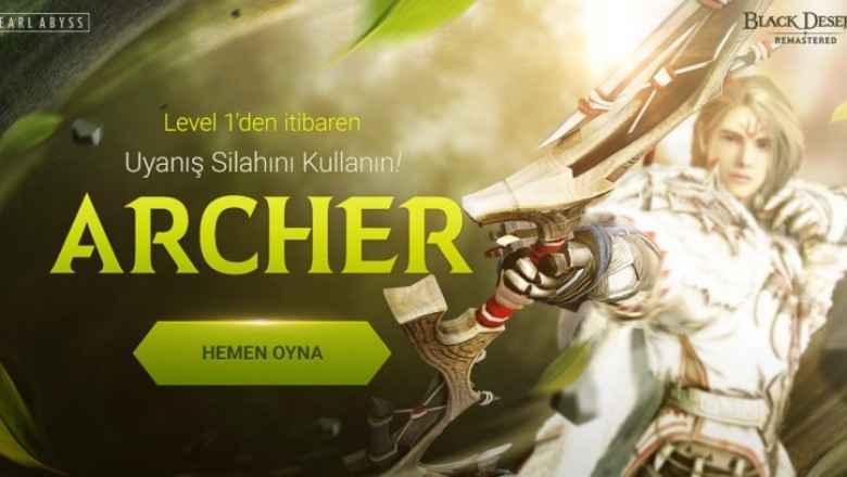 Black Desert Online Evrenine Yeni Katılan Archer, Yükselişine Başladı!