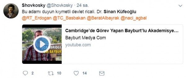 Cambridge’de Görev Yapan Türk Akademisyen İlgisizlik ve Bilgisizliğe İsyan Ediyor
