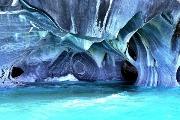 Patagonya, Şili Mermer Mağaraları
