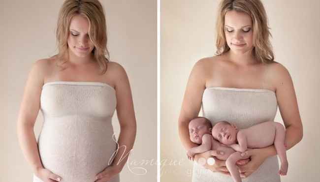 Doğum Öncesi ve Doğum Sonrasını Gösteren Harika Fotoğraf Albümleri