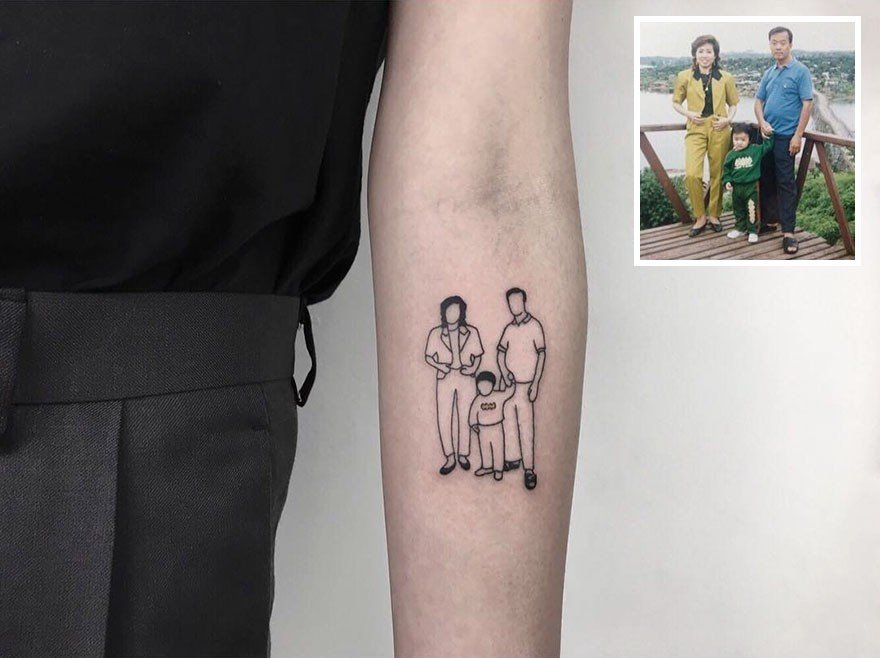 Dövme Yaptıracak Fakat Desen Seçemeyenler İçin Süper Öneriler Nostaljik Aile Fotoğrafları