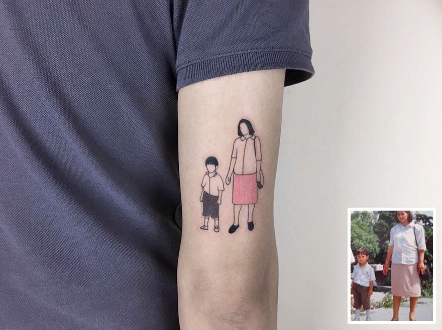 Dövme Yaptıracak Fakat Desen Seçemeyenler İçin Süper Öneriler Nostaljik Aile Fotoğrafları
