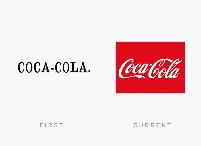 Coca Cola eski ve yeni logosu