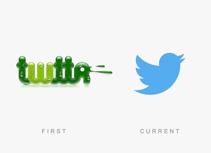 Twitter eski ve yeni logosu