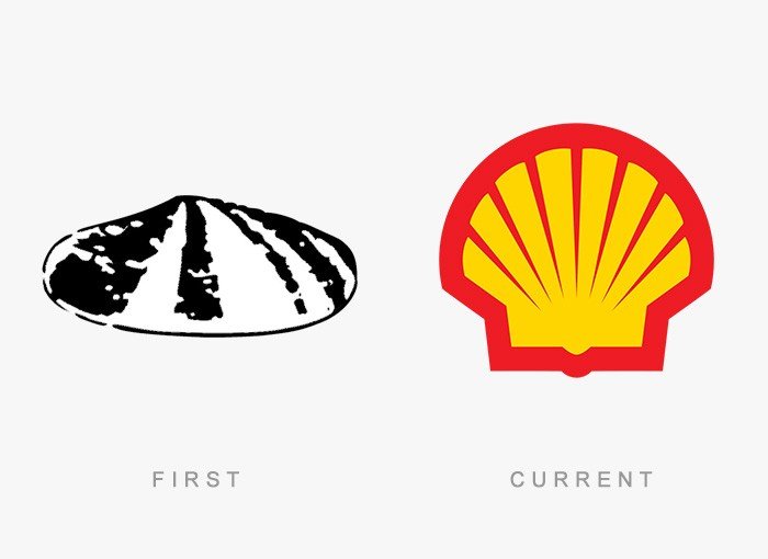 Shell eski ve yeni logosu