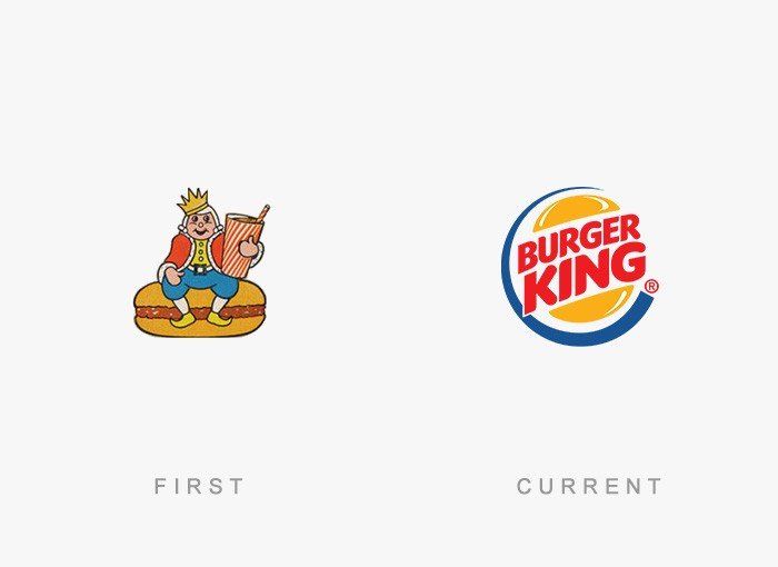 Burger King eski ve yeni logosu