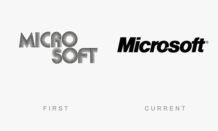 Microsoft eski ve yeni logosu