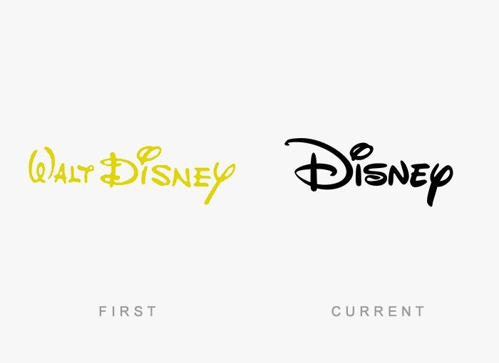Walt Disney eski ve yeni logosu