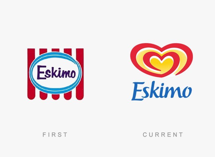 Eskimo eski ve yeni logosu