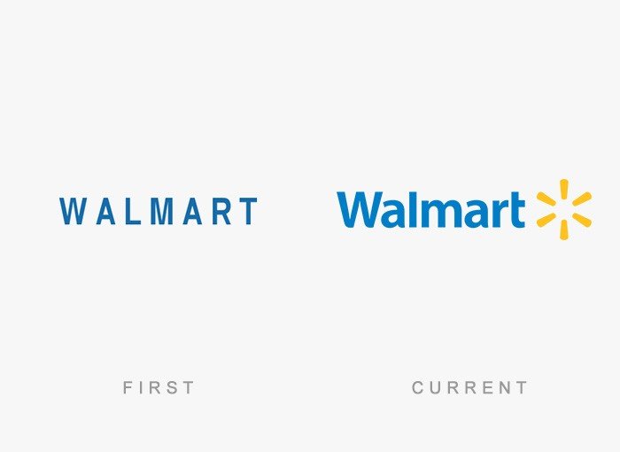 Walmart eski ve yeni logosu