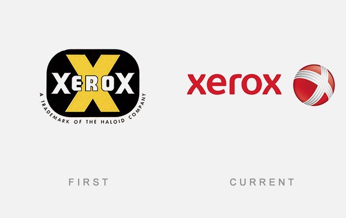 Xerox eski ve yeni logosu
