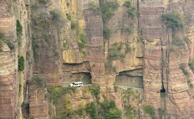 Guoliang Tünel Yolu - Çin