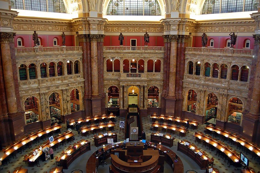 Kongre Kütüphanesi, Washington, DC, Amerika