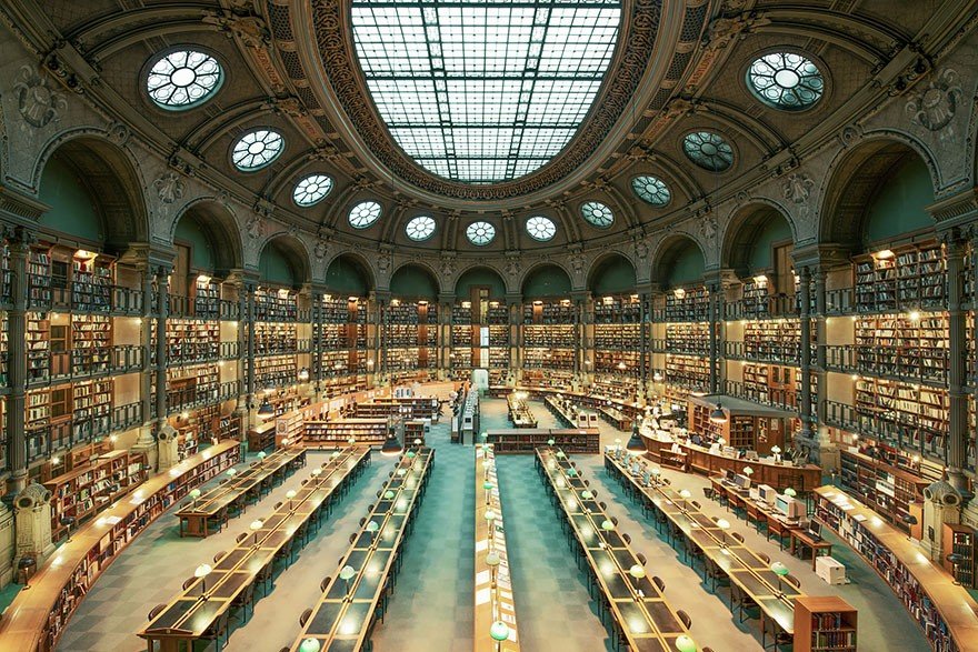 Fransa Ulusal Kütüphanesi, Paris, Fransa