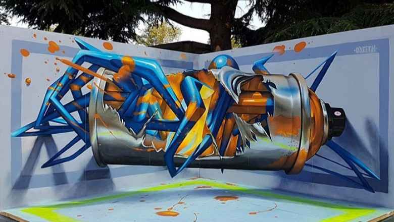 Dünyanın En Güzel Üç Boyutlu Graffitileri