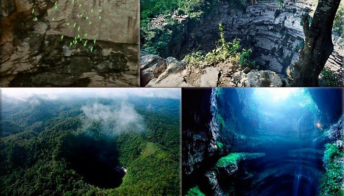 Meksika - Kırlangıçlar Mağarası – Aquismon