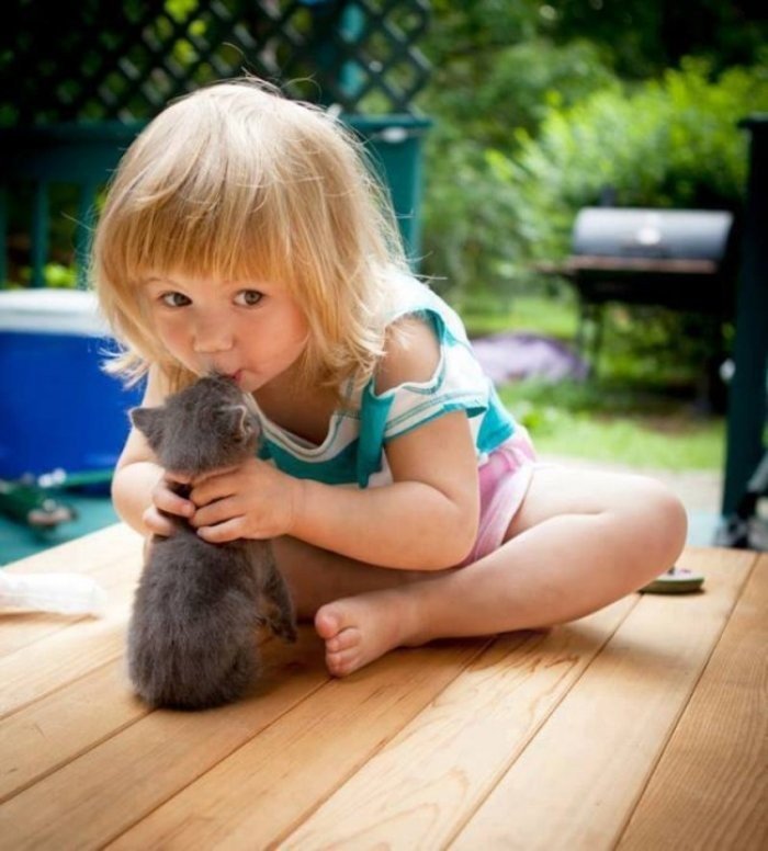 Çocuk ve Evcil Hayvan Dostluğu