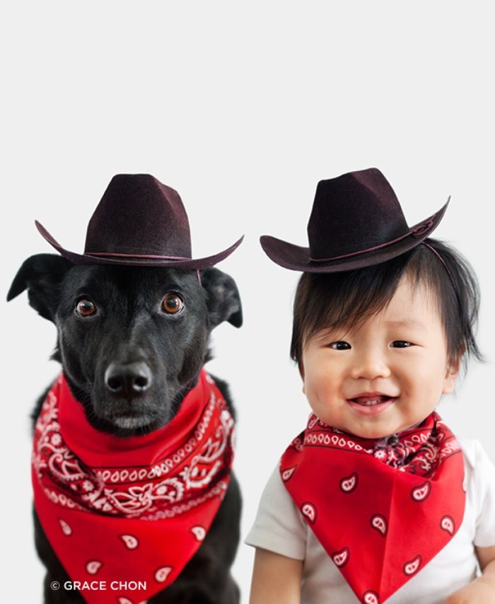 köpek ve çocuk fotoğrafları