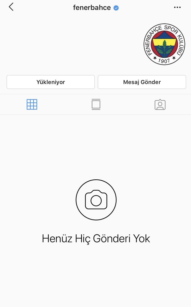 Fenerbahçe instagram Hesabı