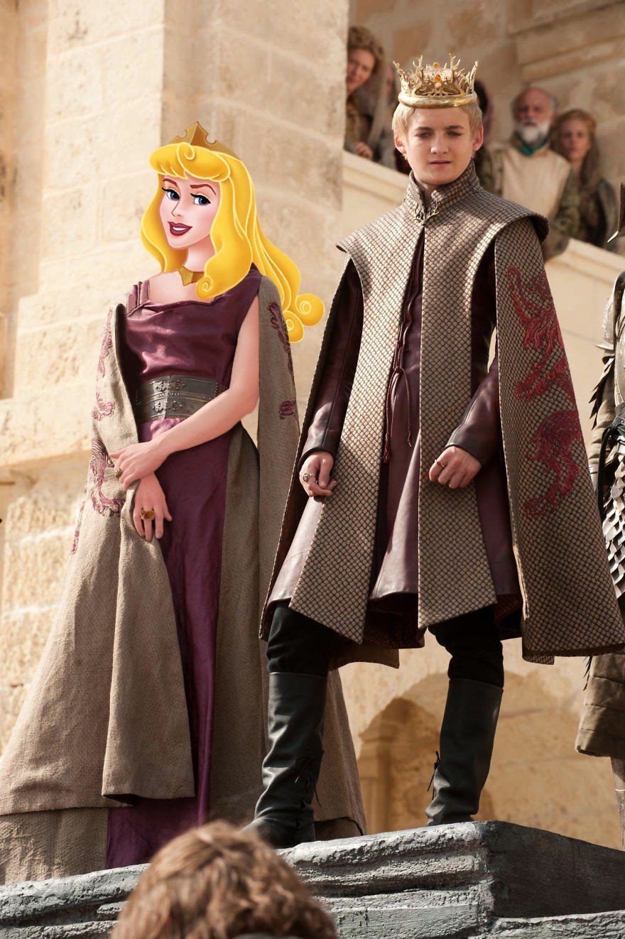Cersei Lannister yerine Aurora (Lena Headey)