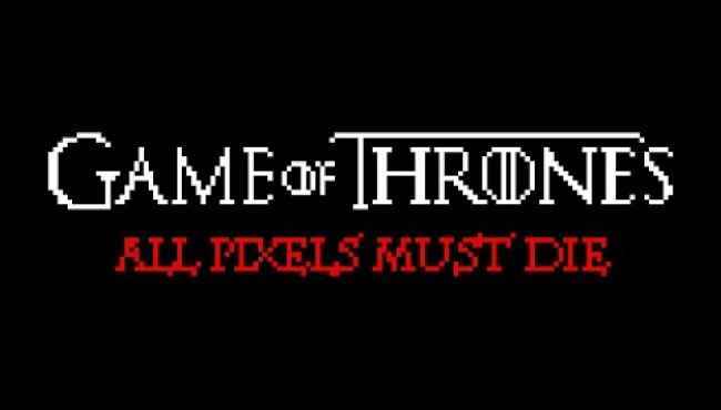 Game Of Thrones Dizisinde Yaşanan Ölümlerin En Ünlülerinin 8 Bitlik Görüntüsü