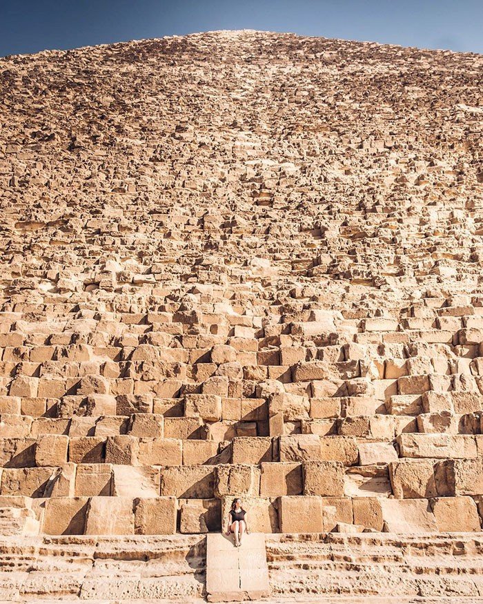 Giza Piramidinin büyüklüğü