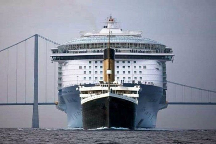 Titanik ne kadar büyüktü
