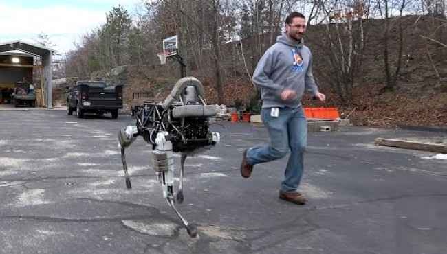 Google'ın Yeni Şirketinden Süper Robot Prototibi Spot