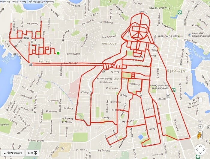 Darth Vader (46.3 km, 2s 17 dk)