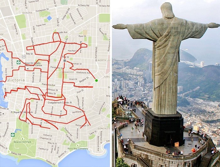 Rio'da ki İsa Heykeli (25.8 km, 1 s 20 dk)