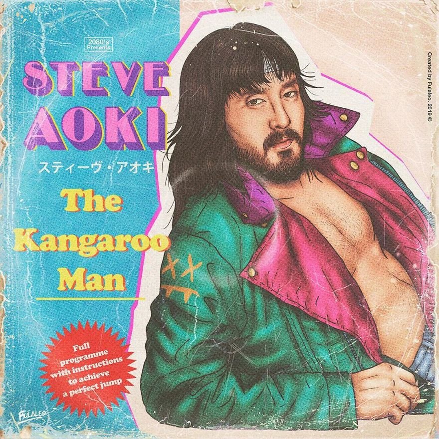 Steve Aoki "Kanguru Adam"