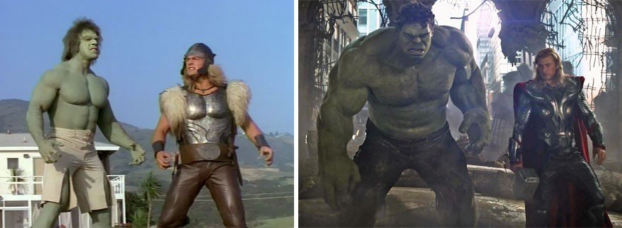 Hulk ve Thor 1988 ve 2012