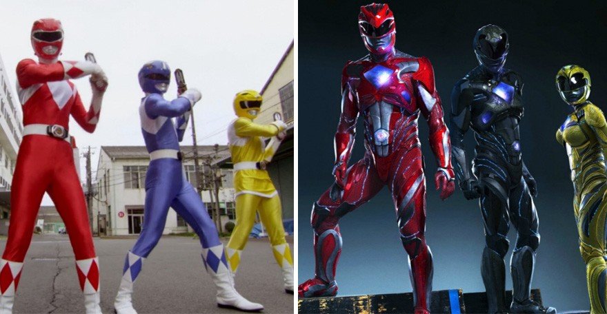 Power Rangers 1993 ve 2017