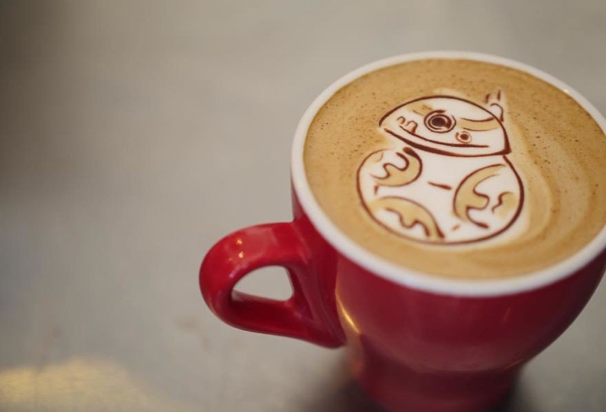 latte üzerine şekil nasıl yapılır