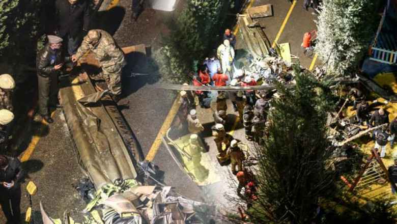 İstanbul Çekmeköy'de Askeri Helikopter Düştü! 4 Askerimiz Şehit Oldu