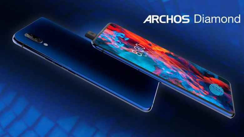 Kızaklı Kamera Modülü ve Tam Ekranıyla Archos Diamond tanıtıldı