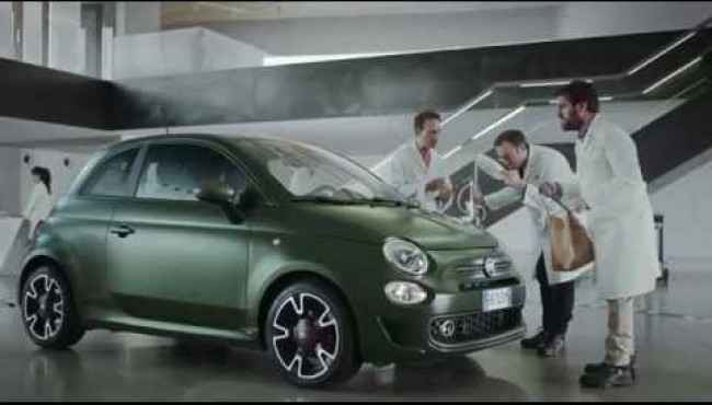 Komik Fiat 500s Reklamı