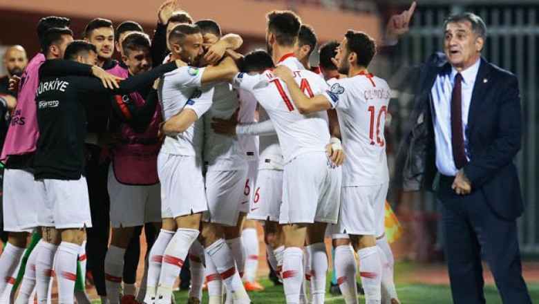 Milli Takım, Arnavutluk'u 2-0 Yendi