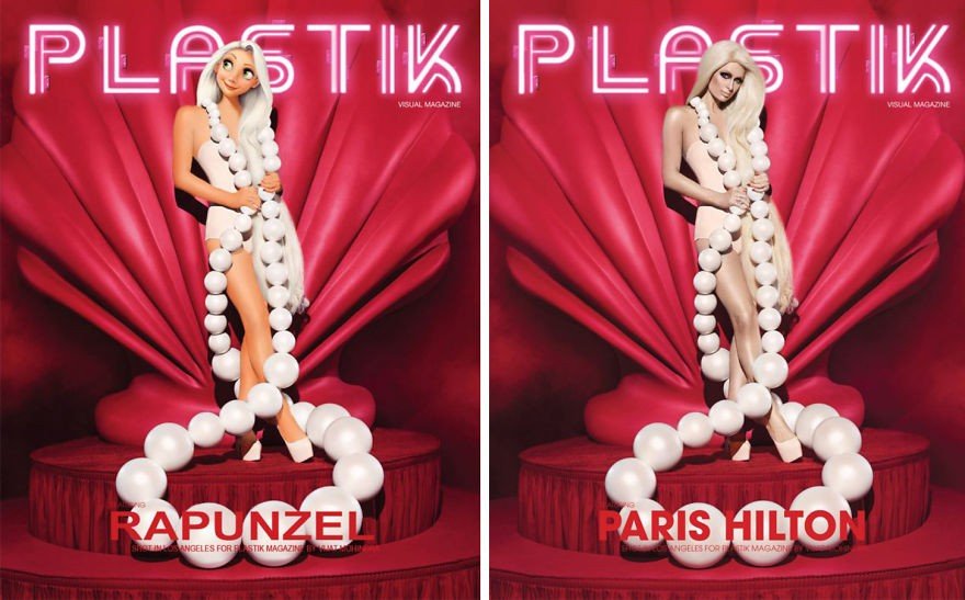 Paris Hilton yerine Rapunzel