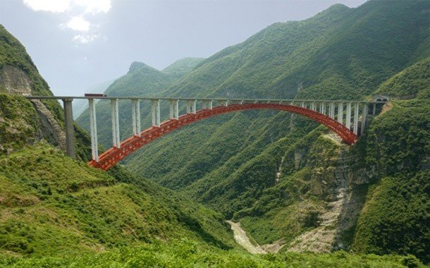 Zhijinghe River Bridge, Çin