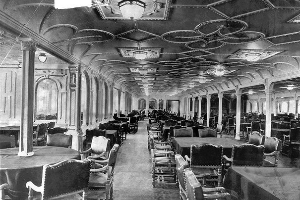 Titanik Birinci Sınıf Yolcular Restorandı