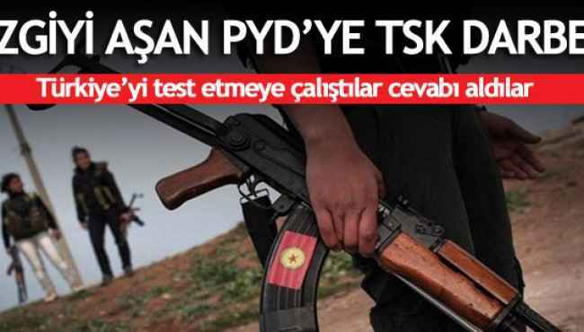 TSK PYD Mevzilerini Bombalamaya Devam Ediyor
